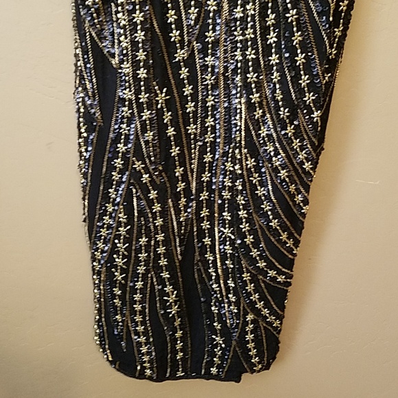 Ath Day Pinky Creation  sequenced long dress - Picture 4 of 7